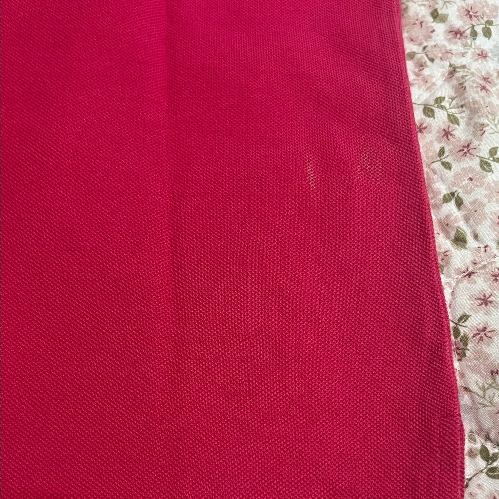 Burberry Bright Pink Polo with Logo - Picture 9 of 10